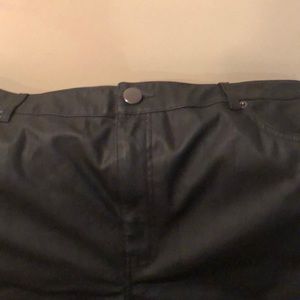 New no tag Fake leather pants size 16